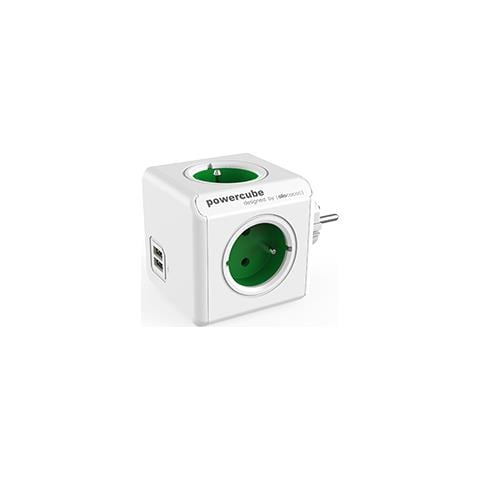 Powercube Original Usb Type E Interno 4ac Outlet (s) Blu Prolunghe E Multiple - Foto 4