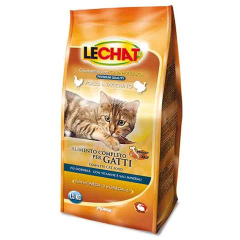 Lechat Croccantini Pollo Tacchino Kg. 1,5 - Foto 1