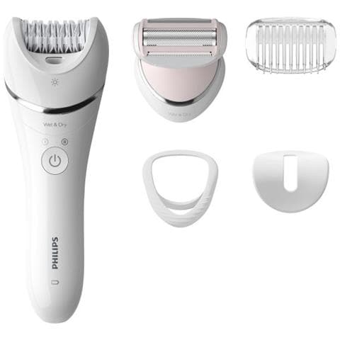 Epilatore Serie 8000 Wet&Dry BRE710/00 con Accessori Colore Bianco - Foto 2
