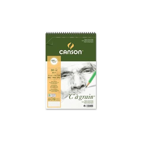 Album Spiralato Lato Corto ""c"" A' Grain A4+ 30 Fg. 125 Gr. Canson - Foto 1