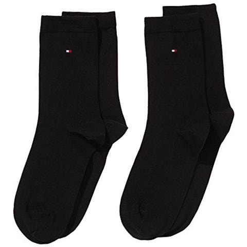 Th Women Sock Casual 2p, Calze Donna, 200 Black, 39-42 - Foto 1