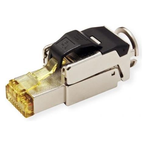 Feldkonfektionierbarer Rj-45 Stecker Kat. 6a, Stp, Silberfarben (21.17.0323) - Foto 1