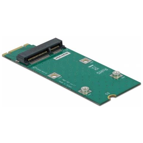 Adapter M. 2 Key B+m To Mini Pcie Slot (pcie / Usb) - Schnittstellenadapter - M. 2 - M. 2 Card - Pcie Mini Card (64103)  - Foto 2