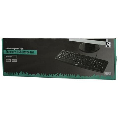 Tastiera USB TB-53  (Layout QWERTY) Colore Nero - Foto 1