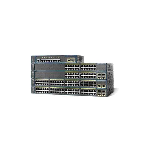 Ethernet Switch Cisco Catalyst 2960-8TC-S 8 Porte Gestibile - 8 x RJ-45 - 1 x Slot espansione - 10/100/1000Base-T, 10/100Base-TX - Rack-Montabile - Foto 1