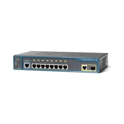 Ethernet Switch Cisco Catalyst 2960-8TC-S 8 Porte Gestibile - 8 x RJ-45 - 1 x Slot espansione - 10/100/1000Base-T, 10/100Base-TX - Rack-Montabile - Foto 4