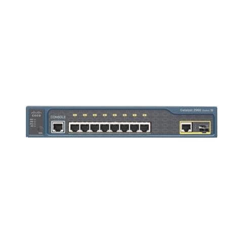 Ethernet Switch Cisco Catalyst 2960-8TC-S 8 Porte Gestibile - 8 x RJ-45 - 1 x Slot espansione - 10/100/1000Base-T, 10/100Base-TX - Rack-Montabile - Foto 2