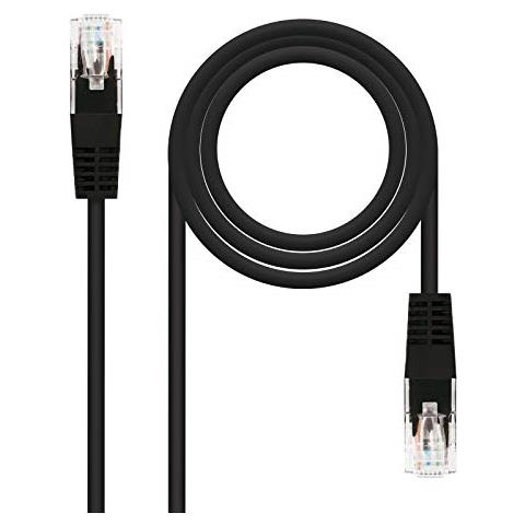 10.20.0400-Bk - Cavo di Rete Ethernet Rj45 Cat. 6 Utp Awg24, Nero, 0.5 ms - Foto 1