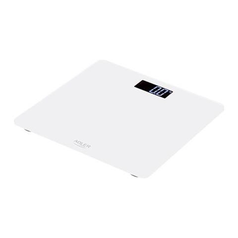Bilancia Pesapersone Adler Ad 8157w Peso Massimo (capacità) 150 Kg, Precisione 100 G, Misurazione Dell'indice Di Massa Corporea (bmi), Bianco - Foto 1