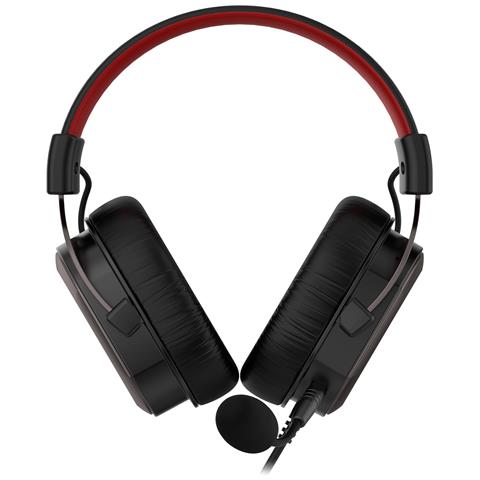 H2008D Gaming Headset with minijack Auricolare Cablato A Padiglione Nero, Rosso - Foto 2