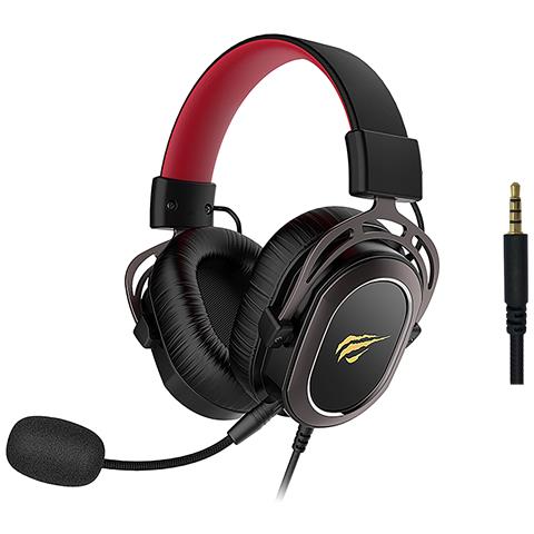H2008D Gaming Headset with minijack Auricolare Cablato A Padiglione Nero, Rosso - Foto 5