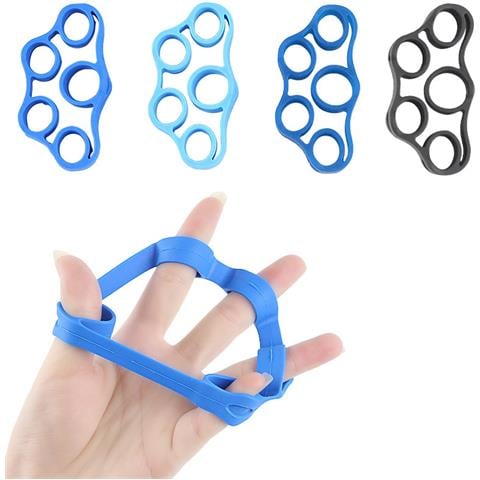 Finger Trainer 3/4/5 Kg Confezione Da 4 Multicolore - Foto 1
