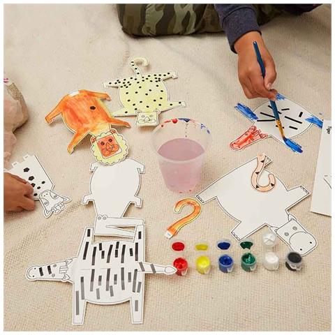 Animali 3d Da Ritagliare E Decorare - Tema Safari - Foto 1