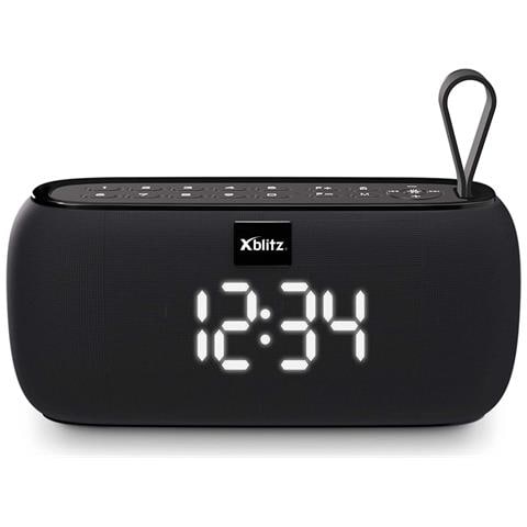 Altoparlante Master 200 con Bluetooth 5.0 Wireless 10w Portatile Orologio Colore Nero - Foto 1