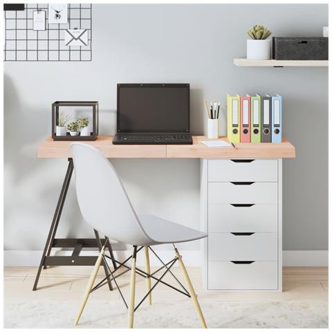 Piano per Tavolo 120x60x (2-6) cm in Rovere Massello Non Trattato - Foto 7