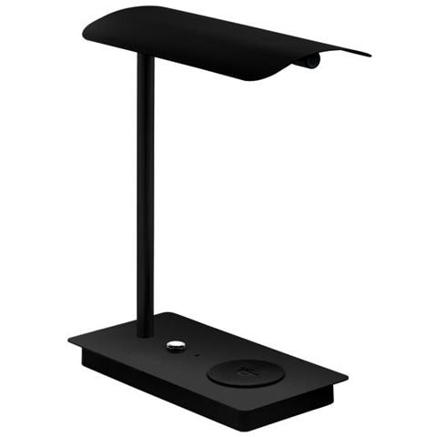 Lampada Da Scrivania Moderna Arenaza Led Metallo Nero - Foto 1