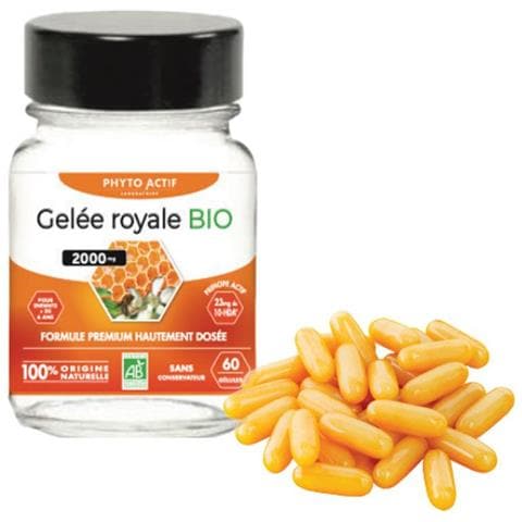 Pappa Reale Biologica Capsule 2000 Mg Titolato In 10-hda 60 Capsule - Foto 1