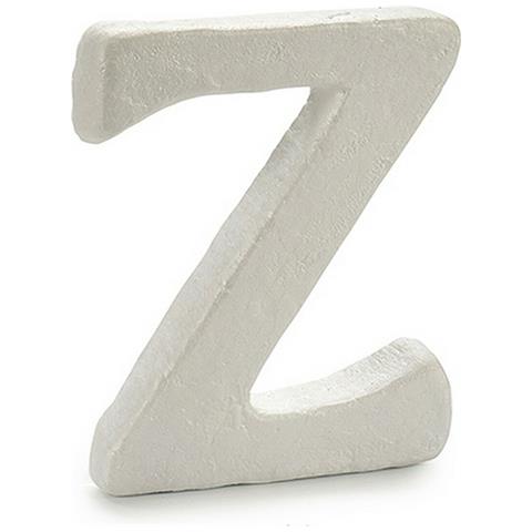 Lettera Z Bianco Polistirene 1 X 15 X 13,5 Cm (12 Unità) - Foto 2