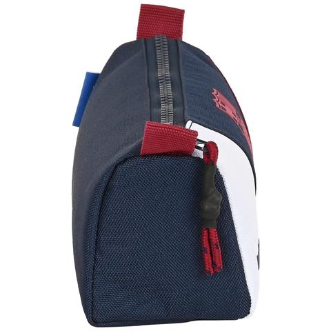 Astuccio Scuola Azzurro Rosso Granato (21 X 8 X 7 Cm) - Foto 4