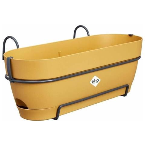 Vaso Rettangolare Da Balcone 50 Cm Rettangolare Plastica - Foto 1