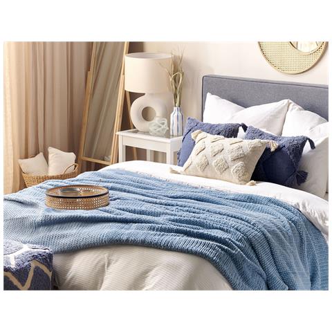 Coperta Bjas 200 X 220 Cm Blu - Foto 1