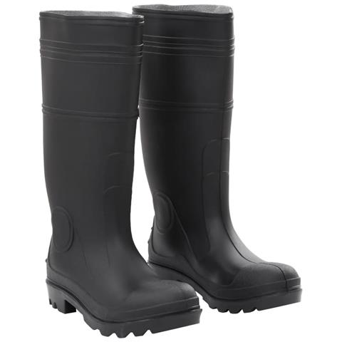 Stivali Da Pioggia Neri Misura 40 In Pvc - Foto 1