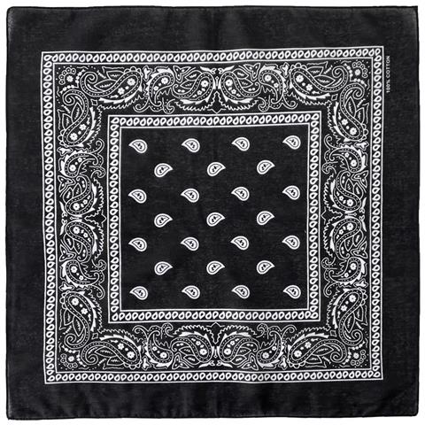 Sciarpa Quadrata Elegante Black - Foto 1