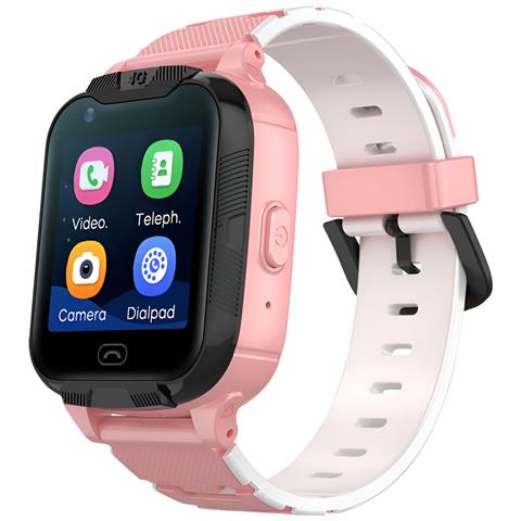 Orologio Intelligente Wi-fi Sim Per Bambini Con Gps E Videochiamata, Rosa - Foto 1