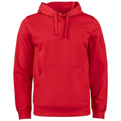 Basic Active Hoody Rosso Xl - Foto 1