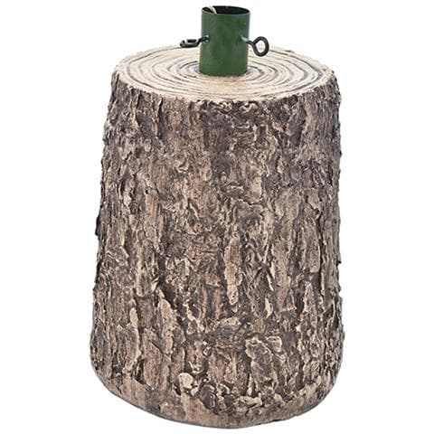 Base Supporto Per Albero Di Natale Tronco Natalizio 55 Cm Realistico Universale - Foto 1
