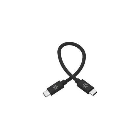 Cotton Cavo Usb-c Maschio-maschio Pd Power Delivery 60 W In Cotone Intrecciato 30 Cm Nero - Foto 1