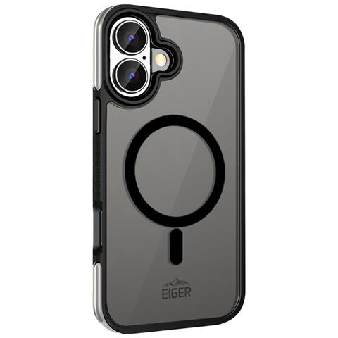 EGCA00654 custodia per cellulare 15,5 cm (6.1") Cover Nero, Trasparente - Foto 1