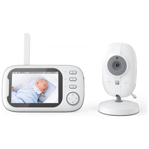 Telecamera Vb603 Pro Baby Monitor Hd 720p, Con Schermo Indipendente Da 3,5. Rilevamento Di Movimento E Temperatura, Comunicazione A 2 Vie. - Foto 5