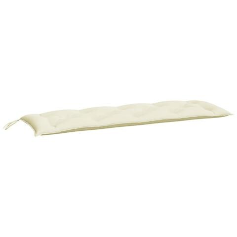 Cuscino Per Panca Crema 150x50x7 Cm In Tessuto Oxford - Foto 2
