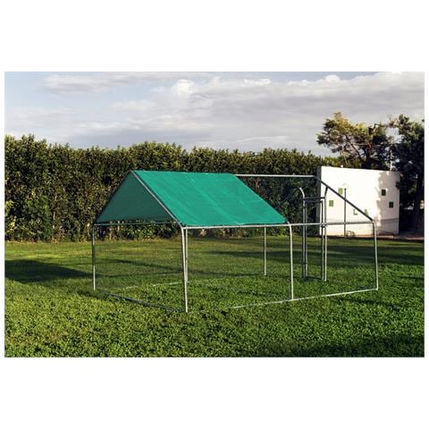 Gabbia Per Animali Da Esterno - Recinto Per Polli 3 X 4m X 2m H - 12 Mq - Foto 2