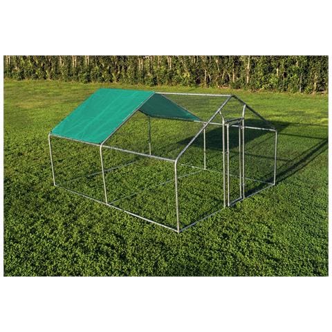 Gabbia Per Animali Da Esterno - Recinto Per Polli 3 X 4m X 2m H - 12 Mq - Foto 4
