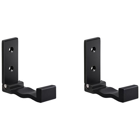 Ganci Pieghevoli (confezione Da 2) - Alluminio Spaziale Black - Foto 1