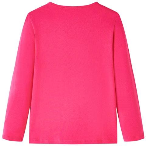 Maglietta da Bambina a Maniche Lunghe Fucsia 104 - Foto 2