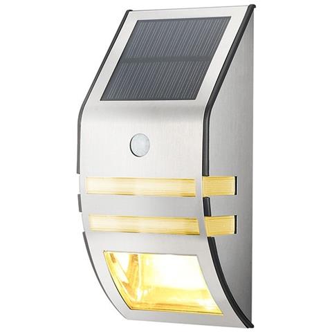 Lampada Solare Da Giardino Con Sensore Di Movimento Led - Illumina Il Tuo Spazio White - Foto 1