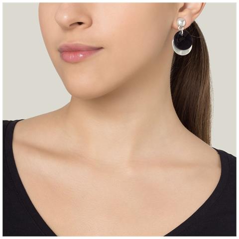 Ciondolo In Argento Con Madreperla Nera E Piastre In Argento - Foto 2