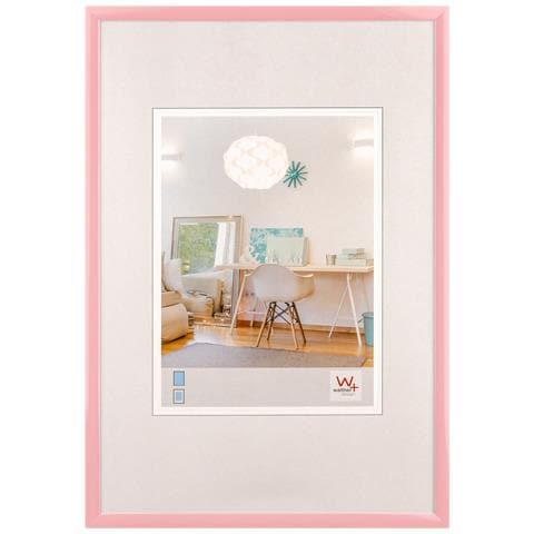New Lifestyle Cornice In Plastica 30x40 Rosa - Foto 1