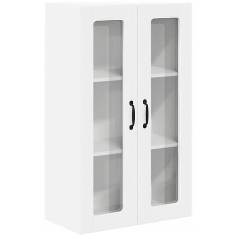 Pensile cucina Bianco 60 x 31 x 100 cm Legno multistrato - Foto 1