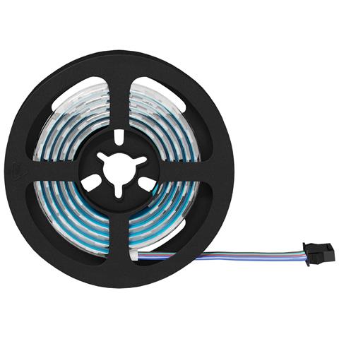 Striscia LED 12 pcs Nero e trasparente 900 mm Rame e plastica - Foto 1
