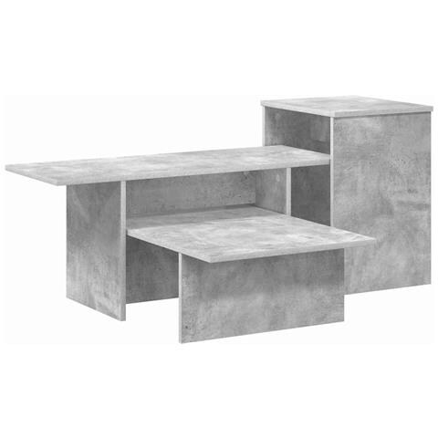 Tavolo consolle Grigio cemento 91,5 x 35 x 38,5 cm - Foto 1
