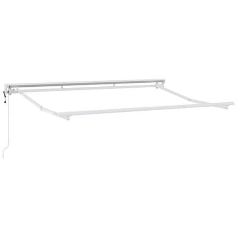 Struttura della tenda elettrica retrattile Bianco 3 x 2,5 m - Foto 1