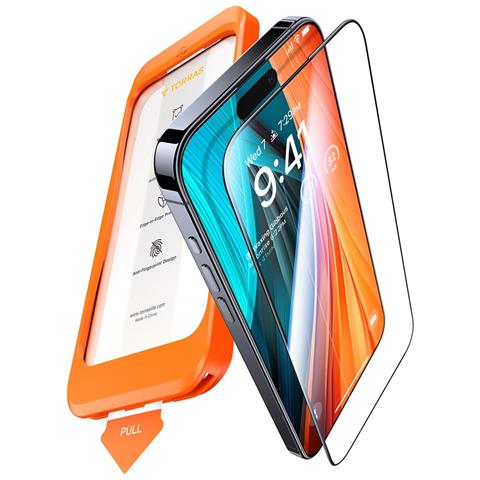 Pellicola Protettiva per Apple iPhone 16 Pro Max Screen - Vetro Temperato - Foto 1