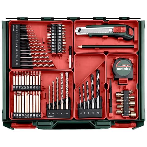SB 18 L BL Set 1700 Giri /min Senza chiave 1,3 kg Nero, Verde, Rosso, Argento - Foto 2
