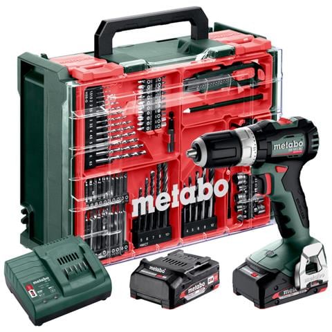 SB 18 L BL Set 1700 Giri /min Senza chiave 1,3 kg Nero, Verde, Rosso, Argento - Foto 1