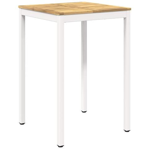 Tavolo Bar da Giardino Bianco 70 x 68,5 x 105 cm - Foto 1