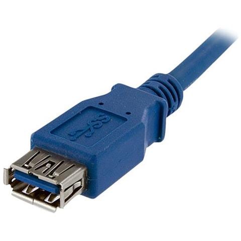 Cavo di prolunga USB 3.0 SuperSpeed da 1 m A ad A blu - M / F - Foto 3